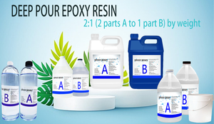 Nhựa Epoxy Đú<span class=keywords><strong>c</strong></span> Kit 2: 1 Sâu Đổ Nhựa Epoxy Chất Liệu Cho Gỗ Nghệ Thuật Sông Ăn Uống/Bàn <span class=keywords><strong>C</strong></span>à Phê Hàng Đầu - Product Image 5