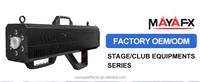 Machine à fumée LED RGB 1500W portable, effet brouillard, en acier, pour discothèques, fêtes, mariages, contrôle manuel de scène, 3M