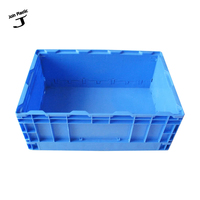 JOIN Blue - Caisse de rangement pliable en plastique, boîte empilable robuste en PP vierge