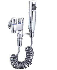 Pistola de Pulverización Presurizada de Latón Montada en la Pared KAWAL, Diseño Ecológico, Fácil Instalación para Baño, Bidé, Inodoro - Product Image 1