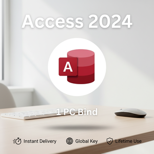 Licence numérique MS Access 2024, clé de liaison de compte, activation mondiale, utilisation à vie, livraison instantanée en stock, assistance 24h/24 et 7j/7 pour ordinateur portable - Product Image 1