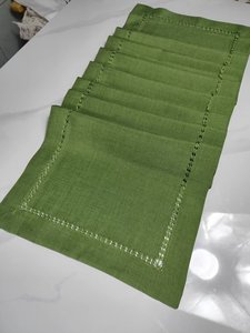 Posavasos de tela oblongos hechos a mano con diseños artísticos, ideales <span class=keywords><strong>para</strong></span> bebidas y fiestas, en paquete de gran valor - Product Image 3