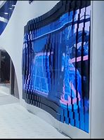 LED intelligente matrice mécanique dynamique cinétique LED panneau écran affichage intérieur cinétique interactif LED mur location facile à installer GOB