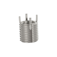 SS304 Stainless Steel Polished Finish 55 Degree Cylindrical Sealing Pipe Thread Lock Wire Insert DIN Standard for G1/2 G3/4 G1