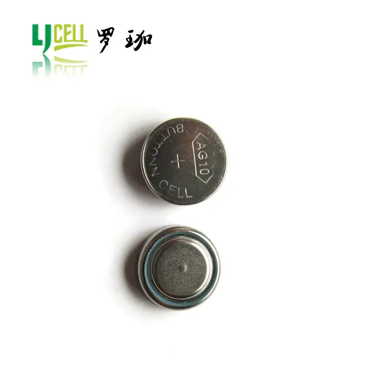 0% Hg mercurio botón AG10 LR1130 LR54 4.5 V alcalinas botón cell batería