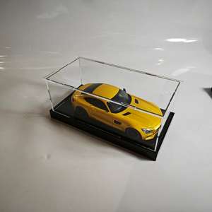 Caja de Exhibición Acrílica Transparente Negra para Modelos de Autos, con Protección UV, Moderna, Personalizada, para Iluminación LED, Venta al Por Mayor - Product Image 3