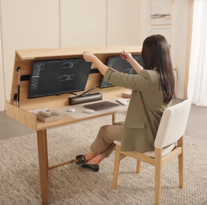 <span class=keywords><strong>Table</strong></span> <span class=keywords><strong>à</strong></span> <span class=keywords><strong>manger</strong></span> extensible transformable en petit bureau, bureau d'ordinateur multifonction, bureau de jeu, <span class=keywords><strong>table</strong></span> transformable dissimulée pour Costco USA - Product Image 1