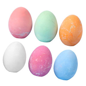 Craie géante lavable en forme d'œuf pour tableau noir extérieur, idéale pour les trottoirs et les écoles, personnalisable en usine - Product Image 1