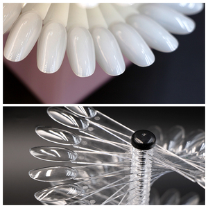 ชั้นวางโชว์สีทาเล็บอะคริลิคแบบหมุนได้ 60 สี พร้อมที่เก็บการ์ดแสดงสี - Product Image 3