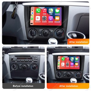 Autoradio Radio GPS Wifi 4-64G Android 13 GPS Multimedia Dashboard Rückfahr kamera <span class=keywords><strong>MP3</strong></span>/MP4 Player für BMW 1er E87 E81 - Product Image 4