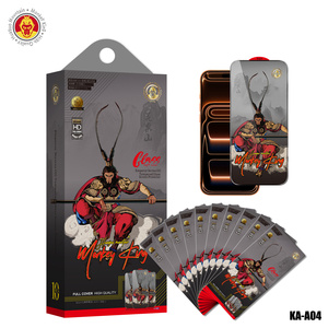 Protections d'écran en verre trempé 9H pour <span class=keywords><strong>Huawei</strong></span>/Honor Mobile, anti-statique, anti-rayures, anti-traces de doigts, imperméables, haute transparence - Product Image 3