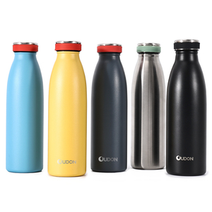 Gobelet isotherme portable en acier inoxydable, écologique, personnalisable, en forme de tasse droite, 350 ml, 500 ml, 750 ml, 1000 ml - Product Image 1