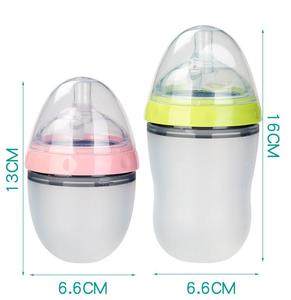 Mamelon en silicone pour l'<span class=keywords><strong>allaitement</strong></span> <span class=keywords><strong>Biberon</strong></span> Anti-colique Alimentation lente <span class=keywords><strong>Biberon</strong></span> Nouveau-né Nouveau mois Bébé Garçon Fille - Product Image 5