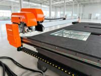 YBKE 3624 Machine de traitement du verre CNC à chargement automatique, à flottation pneumatique, pour le retrait de film Low-E et l'étiquetage, avec logiciel Optima