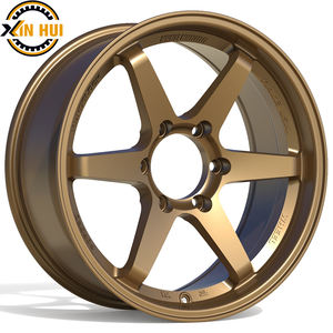 ล้อแม็กซ์ Xing Hui W4107 ขนาด <span class=keywords><strong>18</strong></span> นิ้ว รุ่น <span class=keywords><strong>Te37</strong></span> <span class=keywords><strong>สี</strong></span><span class=keywords><strong>ดำ</strong></span> สำหรับรถยนต์ 6x139.7 18x8.5J <span class=keywords><strong>ขอบ</strong></span>ล้อฟอร์จ ออฟเซ็ต 20-32 มม. CB 106.1 มม. ยี่ห้อ Rays Mag รุ่น <span class=keywords><strong>Te37</strong></span> - Product Image 1