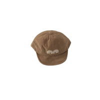 RongGuang Primavera Otoño Moda Carta bordada Pana suave Gorra de béisbol al aire libre para bebés