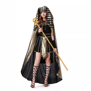 Costume d'Halloween pour adulte <span class=keywords><strong>Tenue</strong></span> de la reine pharaon égyptienne, Costume Cosplay de déesse grecque - Product Image 6