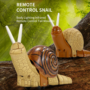 Jouets amusants d'insectes télécommandés infrarouges réalistes Escargot Jouets farces RC Insectes amusants télécommandés infrarouges Jouet pour animaux de compagnie Cadeaux d'anniversaire pour enfants - Product Image 2