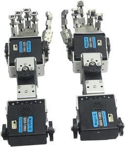 Cánh tay robot Tự Làm Robot cánh tay trái tay phải cánh tay với ngón tay thao túng <span class=keywords><strong>servo</strong></span> cho robot hình người - Product Image 6