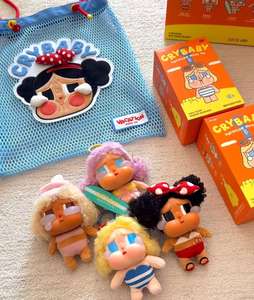 POPMART Orijinal CRY BABY Yeniden Ağlıyor Serisi Peluş Vinil Yüzlü Peluş Kör Kutu Koleksiyon Oyuncağı Sevgiliye Hediye Masaüstü Crybaby - Product Image 2