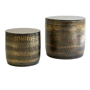 Mesa de Centro Plegable de Metal de Diseño Premium Unicorn Handicrafts, Muebles Modernos de Lujo para Sala de Estar y Hogar - Product Image 1