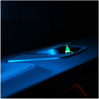Éclairage d'ambiance pour voiture BMW X5 X6 X7 G05 G06 G07, haut-parleur central synchronisé avec l'éclairage d'origine de la voiture