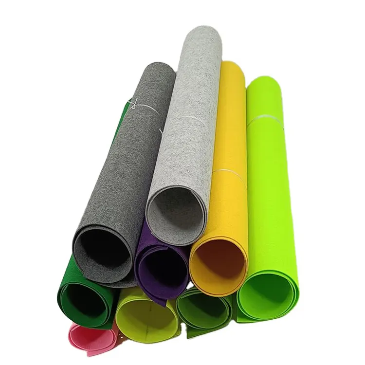 Whole felt fabric industrial spunbond non woven fabric needle punched painter pet non woven fabric felt