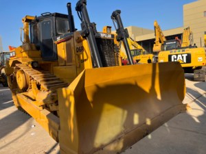 รถดันดินตีนตะขาบ CAT D6R คุณภาพสูง ของแท้ มือสอง พร้อมหัวริปเปอร์ สำหรับงานก่อสร้าง - Product Image 1