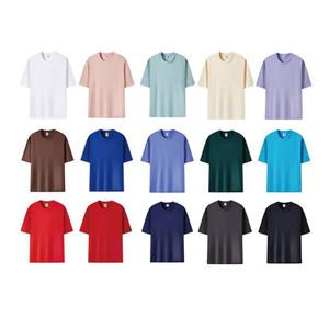 Camisetas al por mayor para hombre, de hombro caído, de alto gramaje (280G), con estampado de logotipo de marca personalizado, lisas - Product Image 3