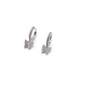 Zhenlu Jewelry Butterfly Clip-on <b>Earrings</b> Copper Alloy Micro Insert Gift Fashion <b>Earrings</b> - Product Image 5