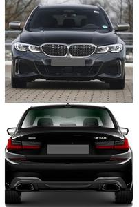 Conjunto de parachoques delantero y trasero para coche G20 G28, actualización estilo MT, kits de carrocería completa para BMW Serie 3 G20 G28 2020 2021 2022 2023 - Product Image 6