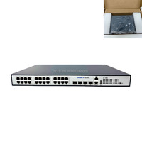 Switch Ethernet Gigabit ODM Apilable para Montaje en Rack, Administrado, Capa 2, 24 Puertos, 4 Uplinks SFP Plus 10G, Acceso a Red de Campus