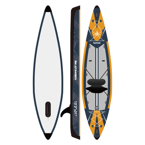 <span class=keywords><strong>Kayak</strong></span> con pedal de 3 asientos Skatinger, <span class=keywords><strong>precio</strong></span> de fábrica OEM, 2 años de garantía, canoa inflable <span class=keywords><strong>plegable</strong></span> para 2 personas, <span class=keywords><strong>Kayak</strong></span> para pescar, reparación de 3 piezas - Product Image 3