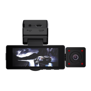 4k 3.16 inch nhiều ống kính phía trước và phía sau bên trong xe mini hộp đen Xe Video Bảng điều khiển cam xe điện tử - Product Image 5