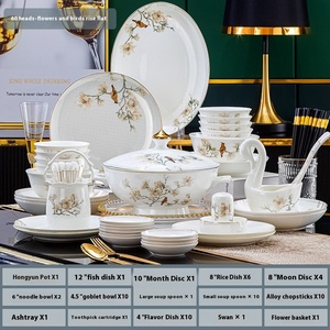Juego de Vajilla de Cerámica y Porcelana de Hueso de Estilo Europeo Moderno para <span class=keywords><strong>Restaurante</strong></span> y Hotel - Product Image 6