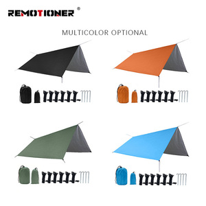 Carpa <span class=keywords><strong>para</strong></span> acampar al aire libre, lona impermeable de nailon 210T, equipo ligero de supervivencia <span class=keywords><strong>para</strong></span> acampar - Product Image 6