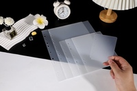 A7 A6 A5 B5 A4 PP diviseurs plaque givrée protégeant l'intérieur du papier entretoise planificateur Filofax classeur séparateur carte Page