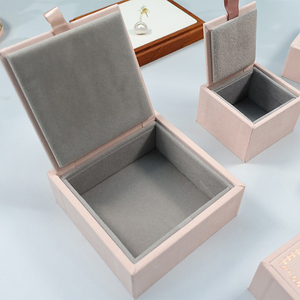Organizador de joyas de madera reciclable de lujo, Cajas de Regalo para collar, anillo, pendiente, almacenamiento y exhibición de regalos - Product Image 2
