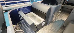 Ponton en aluminium de luxe de 16 pieds, auvent de yacht, embarcation nautique pour le tourisme fluvial, bord de mer, loisirs, hors-bord à vendre - Product Image 4