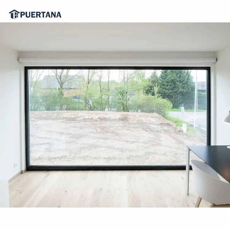 Grandi finestre vetro grande immagine finestra panoramica da pavimento a soffitto finestra fissa