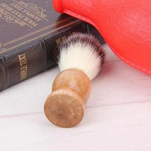 Pennello da <span class=keywords><strong>Barba</strong></span> per Uomo con Manico in Legno, Setole in Nylon Puro, Strumento Professionale per la Pulizia della <span class=keywords><strong>Barba</strong></span>, Accessorio per Barbieri e Saloni - Product Image 3