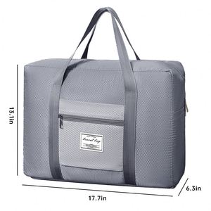 Sac de voyage en tissu Oxford, sac à bagages imperméable grande capacité, valise à roulettes pliable, sac de rangement de voyage portable - Product Image 3