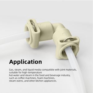 Juraに対応したL型ウォーターサーモブロックコネクタ全自動コーヒーメーカー用流体管 - Product Image 6