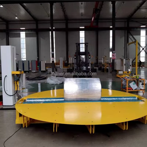 Roll Wrapping <b>Machine</b> for Steel Coils with Strong Load-Bearing & 300% Pre-<b>Stretch</b> Film Frame & No Manual Adjustment - Product Image 6