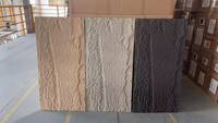 Panneaux muraux en peau de pierre PU Feuilles de placage en pierre artificielle pour la conception de murs Panneaux en polyuréthane de roche de fausse culture
