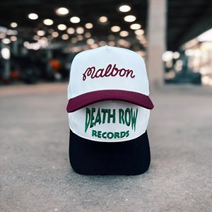 Casquettes de camionneur en coton structuré à 5 panneaux de haute qualité personnalisées, logo brodé en 3D, casquettes de camionneur à fermeture à pression - Product Image 4