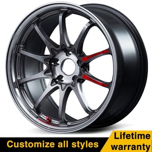 أشعة ، عجلة برونزية 8 SpokesForged-24 بوصة 5 × 17 × ODM حافة رياضية لهوندا سيفيك سوبارو تسلا - Product Image 2