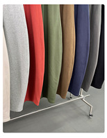Pantalons de style streetwear pour homme en coton ample, brodés, lavés en couleur, avec impression dégradée - Jogging et pantalons pattes d'éléphant