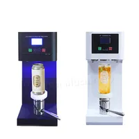 Bottle Tin Lid Tin Can Seamer Machine YL-30 Electric Soda Beer Beverage Bottle Tin Can Aluminum Can Seamer Pet Can Bottle Lid Sealing Machine
