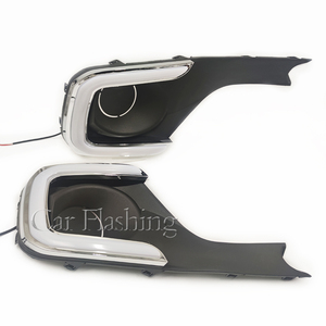 Luces de Circulación Diurna DRL para Coche para <span class=keywords><strong>Suzuki</strong></span> <span class=keywords><strong>Swift</strong></span> 2017 2018 2019 2020 2021 2022 <span class=keywords><strong>2023</strong></span> Cubierta de Faro Antiniebla con Señal de Giro Amarilla - Product Image 1